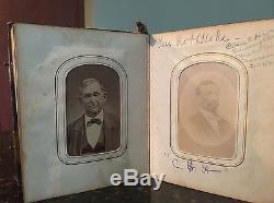 Civil War Capt Samuel Wilkes KIA Manassas ++ Photo Album w Confederate Soldiers