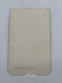 Civil War Cdv Of General Burnside in Uniform