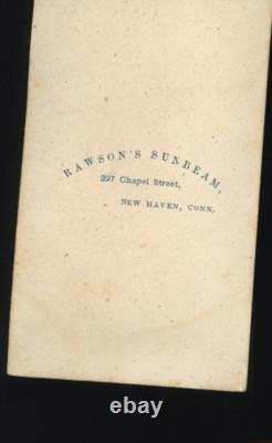Civil War Chaplain USCT Wounded in Action Rare 1860s CDV Photo Soldier WIA
