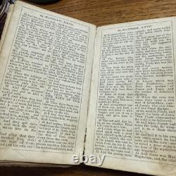 Civil War Confederate 1863 Blockade Bible Mississippi Gettysburg Blockade KIA