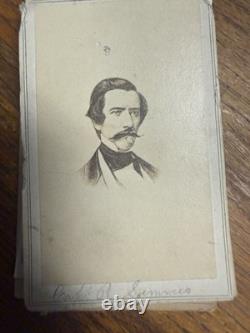 Civil War Confederate CDV Admiral Raphael Semmes CSS Alabama ex Fricelli Photo