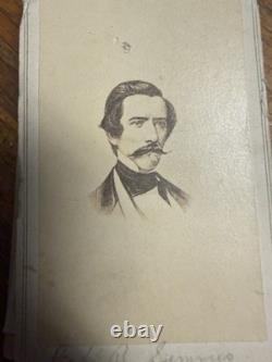 Civil War Confederate CDV Admiral Raphael Semmes CSS Alabama ex Fricelli Photo