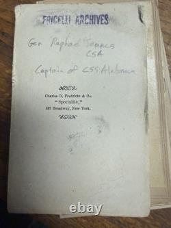 Civil War Confederate CDV Admiral Raphael Semmes CSS Alabama ex Fricelli Photo