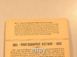 Civil War Confederate Dead Stereoview Photo Petersburg Virginia