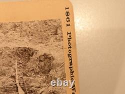 Civil War Confederate Dead Stereoview Photo Petersburg Virginia