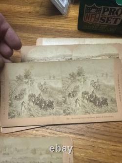 Civil War Confederate Gettysburg Stereoview Lot 7 Photo Image Kilburn Period