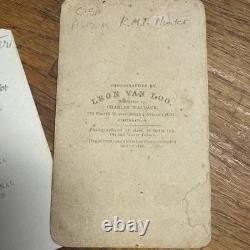 Civil War Confederate Secretary of State Robert Hunter Virginia History Lot of 2