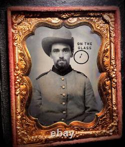 Civil War Confederate Tintype