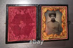 Civil War Confederate Tintype