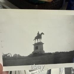 Civil War Confederate Union Battle of Gettysburg Cannons Original Photo Lot 30