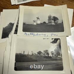 Civil War Confederate Union Battle of Gettysburg Cannons Original Photo Lot 30