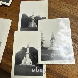 Civil War Confederate Union Battle of Gettysburg Cannons Original Photo Lot 30