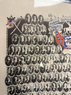 Civil War Confederate Veterans Photo Tuscaloosa Alabama 1902 UCV Identified
