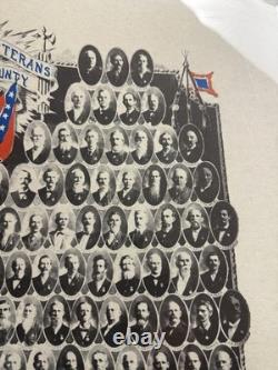 Civil War Confederate Veterans Photo Tuscaloosa Alabama 1902 UCV Identified