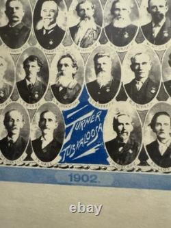 Civil War Confederate Veterans Photo Tuscaloosa Alabama 1902 UCV Identified