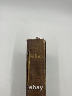 Civil War Era 1860s & 1870s Photo Album Alabama Cartledge Deckard Davis Tintype