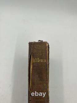 Civil War Era 1860s & 1870s Photo Album Alabama Cartledge Deckard Davis Tintype