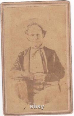 Civil War Era 1860s CDV Photo of Slave Owner Robert Stark Coldwell Louisiana