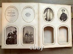 Civil War Era Album 165 Photos CDV Tintype ID'd Scott Barrow Fam Mexican War Vet