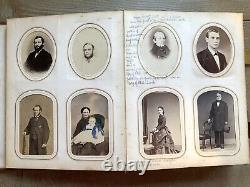Civil War Era Album 165 Photos CDV Tintype ID'd Scott Barrow Mexican War Soldier