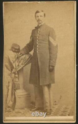 Civil War Era CDV Enoch G Adams Durham NH 2nd New Hampshire Vols