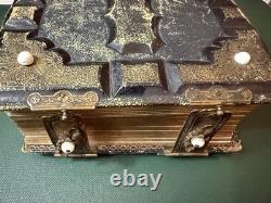 Civil War Era CDV Tintype Photo Album, Union Soldier, Children With Dolls Etc
