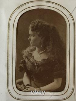 Civil War Era CDV Tintype Photo Album, Union Soldier, Children With Dolls Etc
