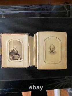 Civil War-Era CDV (carte-de-visites) Album 49 Pictures in Total 11 Tin Types