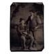 Civil War Era Companion Portrait Tintype Friendship Pose At Lake House Men