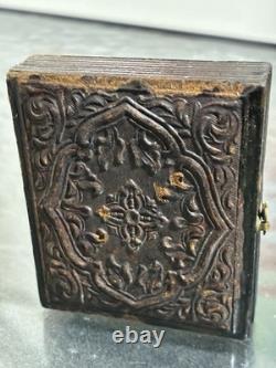Civil War Era Daguerreotype Photo In Original Case 3 Inches Tall