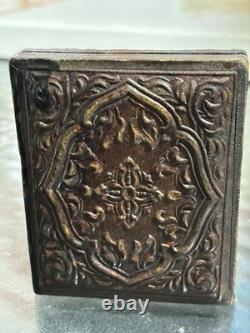 Civil War Era Daguerreotype Photo In Original Case 3 Inches Tall