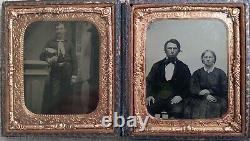 Civil War Era Fireman Tintype Firefighter Antique Photograph Image