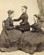 Civil War Era Group Of Women, Sisters / Twins J. W Black Boston Photographer