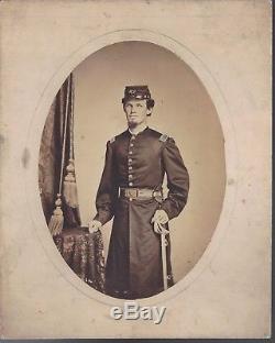 Civil War Era Oval Albumen Union Lt taken by C G Giers of Tennessee