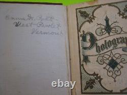 Civil War Era Photo Album, Tintypes, Nice! , Pratt Family, Vermont