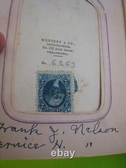 Civil War Era Photo Album, Tintypes, Nice! , Pratt Family, Vermont