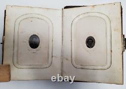 Civil War Era Photo Album with50 CDVs & Tintypes