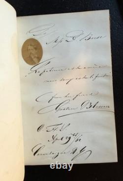 Civil War Era Photographically Illustrated Autograph Book 1862 (31 photos!) RARE