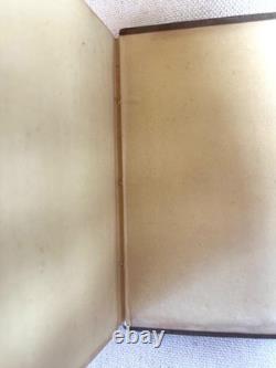 Civil War Era Photographically Illustrated Autograph Book 1862 (31 photos!) RARE