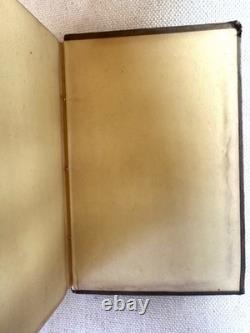 Civil War Era Photographically Illustrated Autograph Book 1862 (31 photos!) RARE