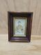 Civil War Era Soldier Photo Framed Case Antique John J Barker Holding Sword