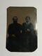 Civil War Era. Tintype Photograph Possibly Stonewall Jackson And Wife Mary Ann