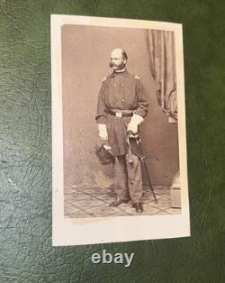 Civil War Era Union General Ambrose Burnside CDV Anthony from Brady Negative