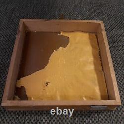 Civil War Era Washington Monument Union Photo Case Daguerreotype or Collar Box
