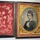Civil War Era Woman Wearing Tinted Fez Uniform Vivandiere 1860s Ambrotype Photo