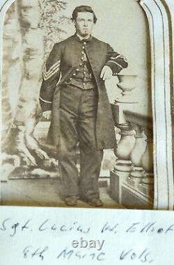 Civil War General Henry Boynton Gettysburg Family Albums With43 CDV Tintype Photos