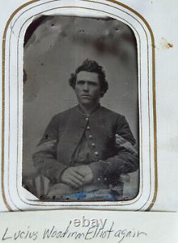 Civil War General Henry Boynton Gettysburg Family Albums With43 CDV Tintype Photos