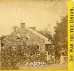 Civil War Gettysburg PA, General Lee's Headquarters 1863 Brady negative CW220