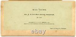 Civil War Gettysburg PA, General Lee's Headquarters 1863 Brady negative CW220
