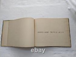 Civil War Grand Army Picture Book 1890 Rare VG Complete Cond